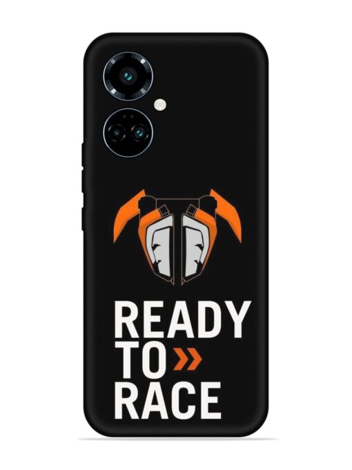 Ready To Race Embossed Soft Silicone Case for Tecno Camon 19 Pro (5G)