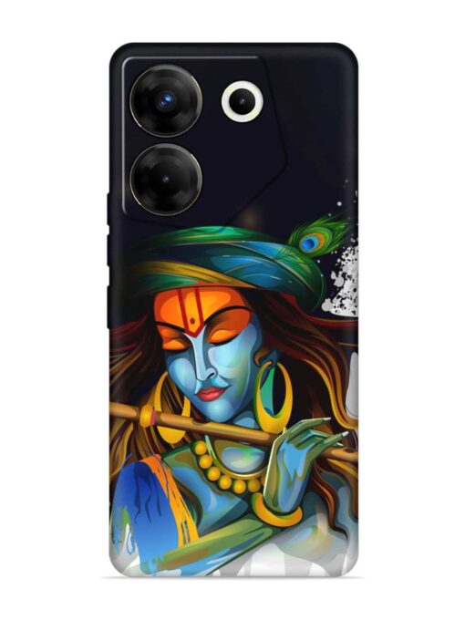 Krishna Art Embossed Soft Silicone Case for Tecno Camon 20 Pro (5G) Zapvi