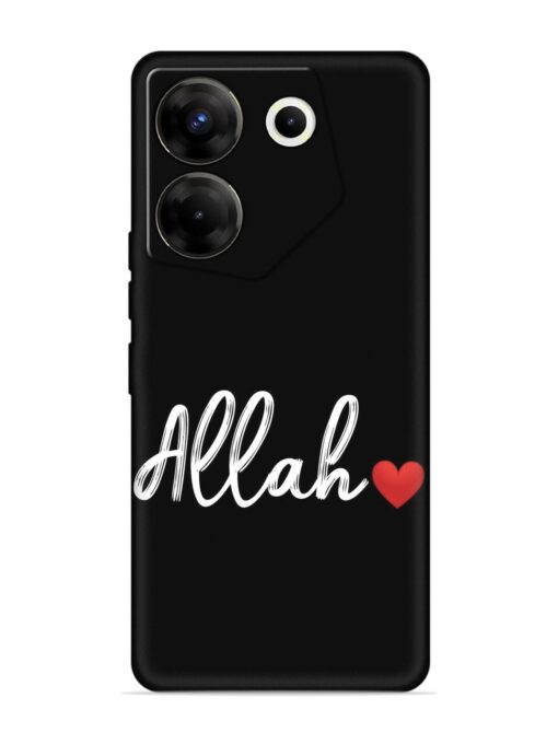 Allah Embossed Soft Silicone Case for Tecno Camon 20 Pro (5G) Zapvi