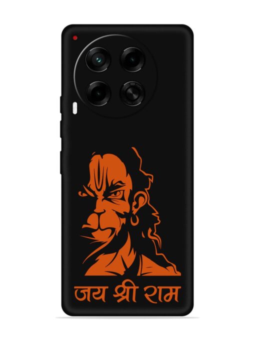 Angry Hanuman Embossed Soft Silicone Case for Tecno Camon 30 (5G) Zapvi