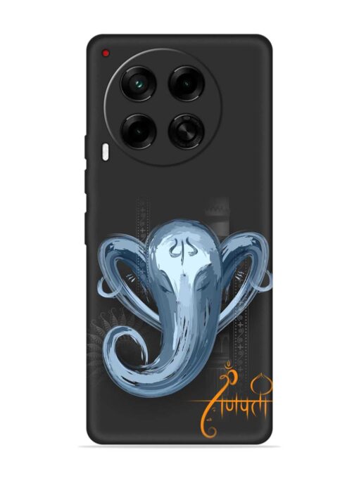 Illustration Lord Ganpati Embossed Soft Silicone Case for Tecno Camon 30 (5G)