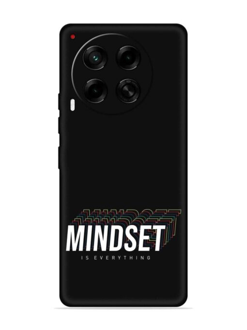 Mindset Everything Slogan Embossed Soft Silicone Case for Tecno Camon 30 (5G)