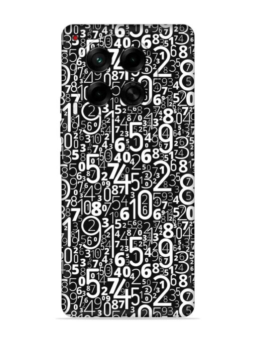 Many Numbers Different Embossed Soft Silicone Case for Tecno Camon 30 (5G)