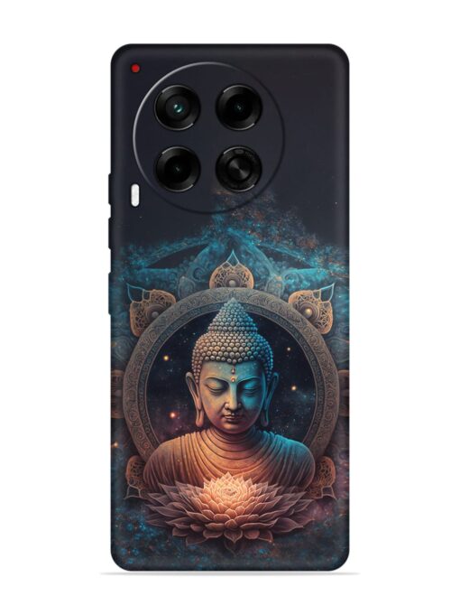 Gautam Buddha Embossed Soft Silicone Case for Tecno Camon 30 (5G)