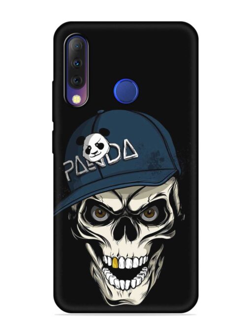 Panda Skull Embossed Soft Silicone Case for Tecno Camon I4 Zapvi