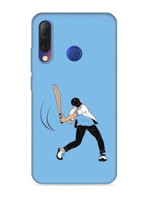 Cricket Gully Boy Embossed Soft Silicone Case for Tecno Camon I4 Zapvi