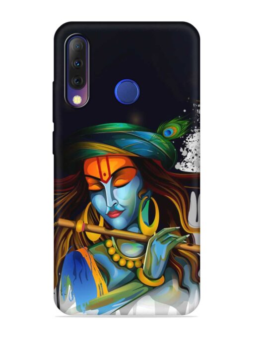 Krishna Art Embossed Soft Silicone Case for Tecno Camon I4 Zapvi