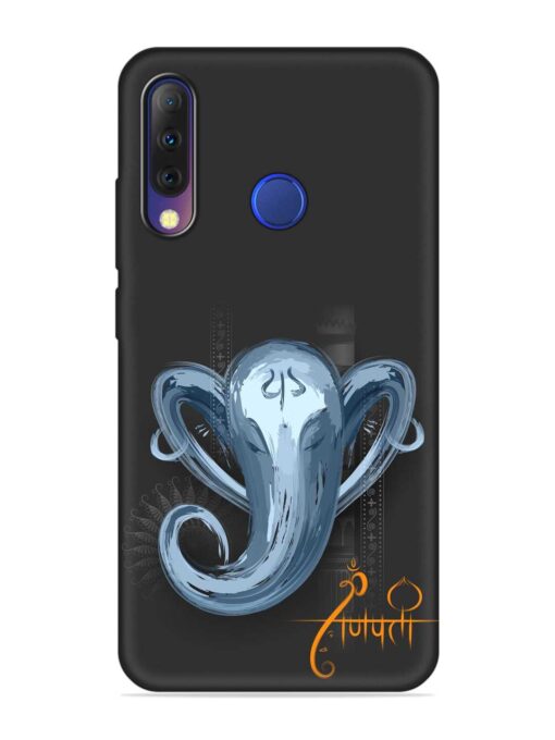 Illustration Lord Ganpati Embossed Soft Silicone Case for Tecno Camon I4