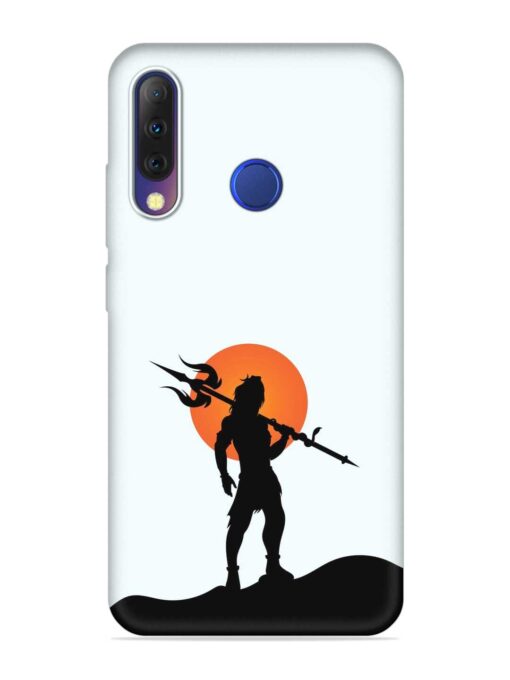 Lord Mahadev Trendy Embossed Soft Silicone Case for Tecno Camon I4 Zapvi