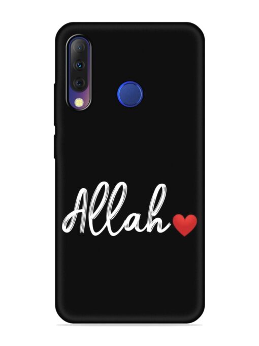 Allah Embossed Soft Silicone Case for Tecno Camon I4 Zapvi