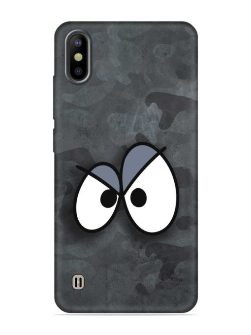 Big Eyes Night Mode Embossed Soft Silicone Case for Tecno Camon Iace 2 Zapvi