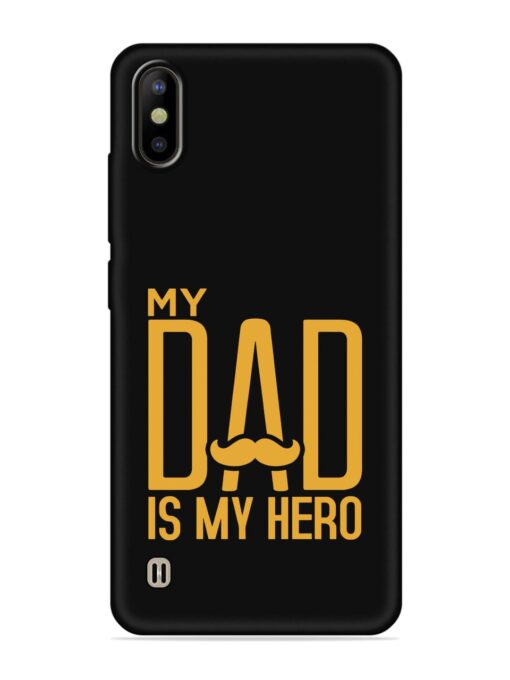 My Dad Is My Hero Embossed Soft Silicone Case for Tecno Camon Iace 2 Zapvi