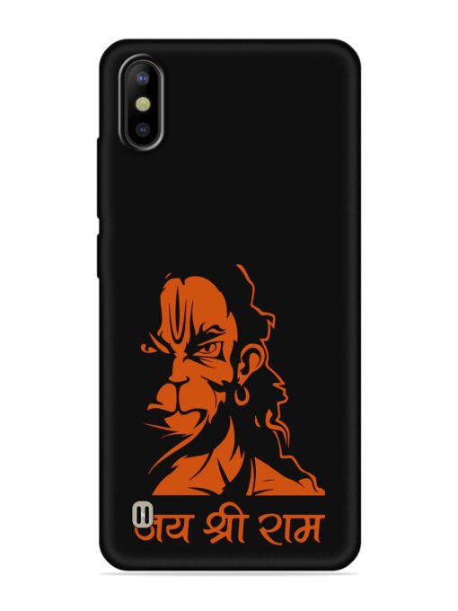 Angry Hanuman Embossed Soft Silicone Case for Tecno Camon Iace 2 Zapvi