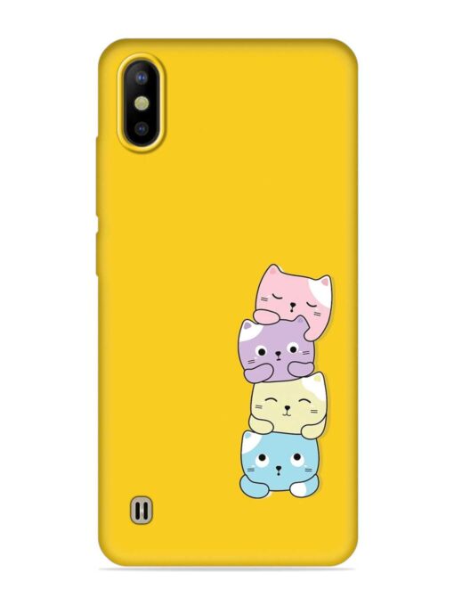 Cartoon Anime Embossed Soft Silicone Case for Tecno Camon Iace 2 Zapvi