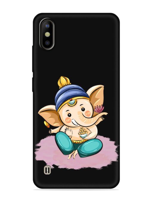 Bal Ganesh Vector Art Embossed Soft Silicone Case for Tecno Camon Iace 2 Zapvi