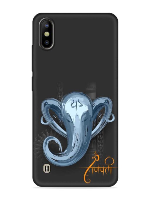 Illustration Lord Ganpati Embossed Soft Silicone Case for Tecno Camon Iace 2