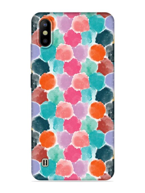 Colorful Seamless Pattern Embossed Soft Silicone Case for Tecno Camon Iace 2 Zapvi