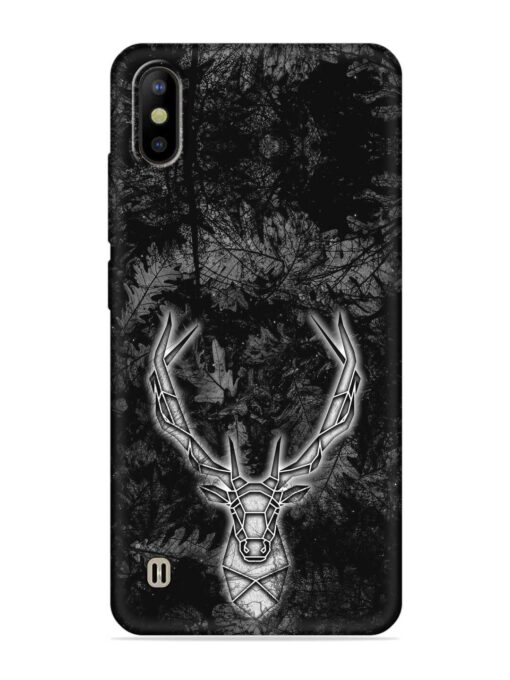 Ancient Deer Embossed Soft Silicone Case for Tecno Camon Iace 2 Zapvi