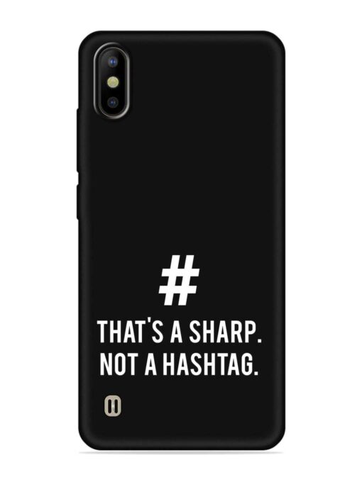 Thats Sharp Not Embossed Soft Silicone Case for Tecno Camon Iace 2 Zapvi