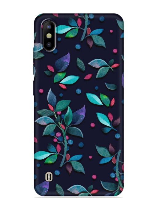 Decorative Watercolor Flower Embossed Soft Silicone Case for Tecno Camon Iace 2 Zapvi