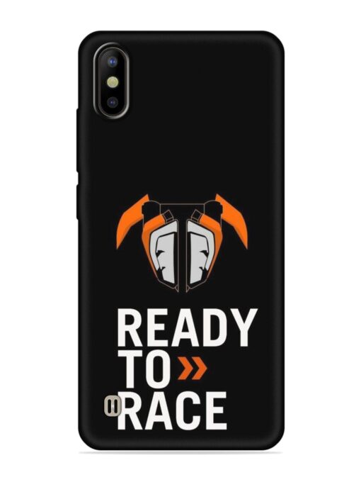 Ready To Race Embossed Soft Silicone Case for Tecno Camon Iace 2 Zapvi