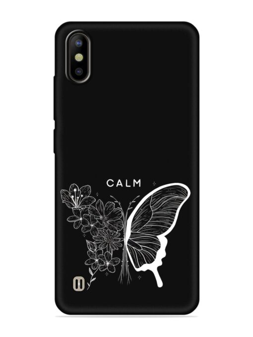 Calm Embossed Soft Silicone Case for Tecno Camon Iace 2 Zapvi