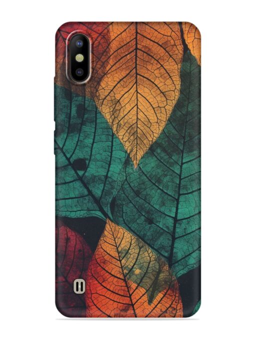 Leaves Artwork Embossed Soft Silicone Case for Tecno Camon Iace 2 Zapvi