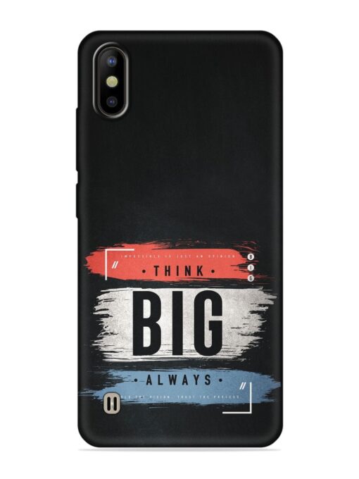 Think Big Always Embossed Soft Silicone Case for Tecno Camon Iace 2 Zapvi