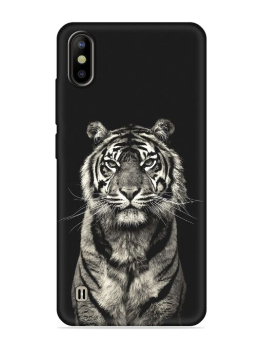 Tiger Art Embossed Soft Silicone Case for Tecno Camon Iace 2 Zapvi