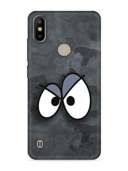 Big Eyes Night Mode Embossed Soft Silicone Case for Tecno Camon Iace 2X Zapvi