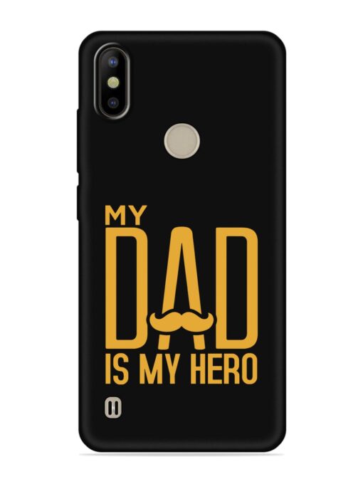 My Dad Is My Hero Embossed Soft Silicone Case for Tecno Camon Iace 2X Zapvi