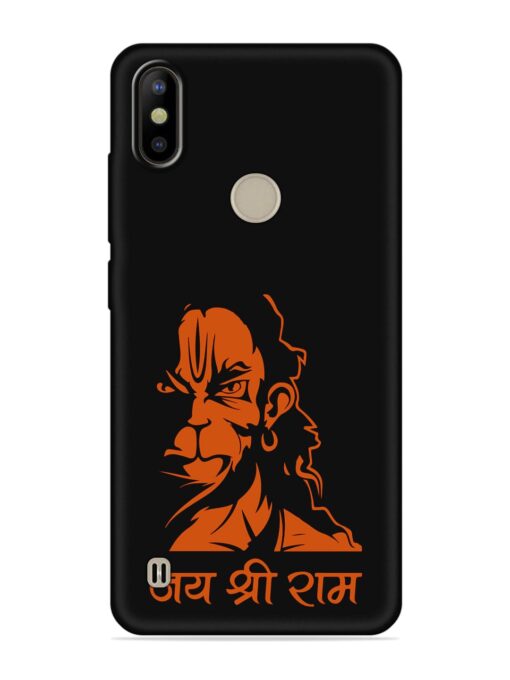 Angry Hanuman Embossed Soft Silicone Case for Tecno Camon Iace 2X Zapvi