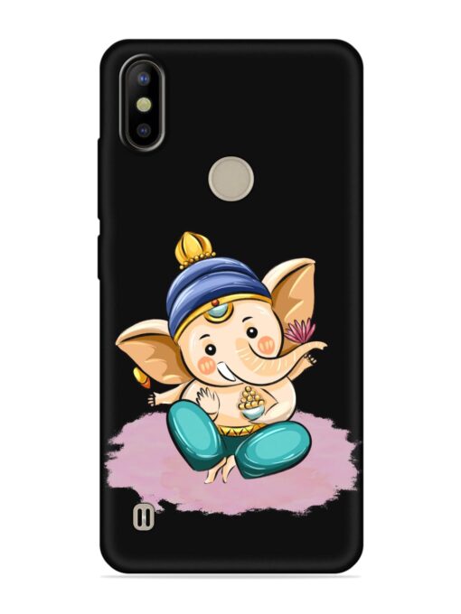 Bal Ganesh Vector Art Embossed Soft Silicone Case for Tecno Camon Iace 2X Zapvi