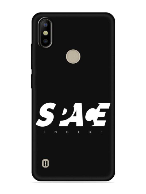 Space Typography Art Embossed Soft Silicone Case for Tecno Camon Iace 2X Zapvi