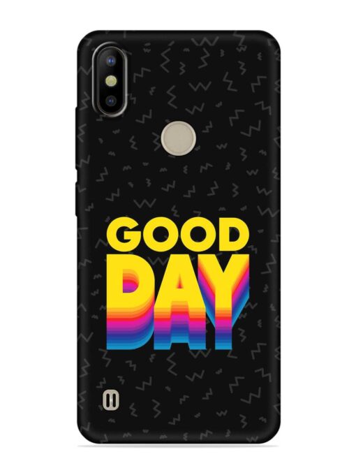 Good Day Embossed Soft Silicone Case for Tecno Camon Iace 2X Zapvi