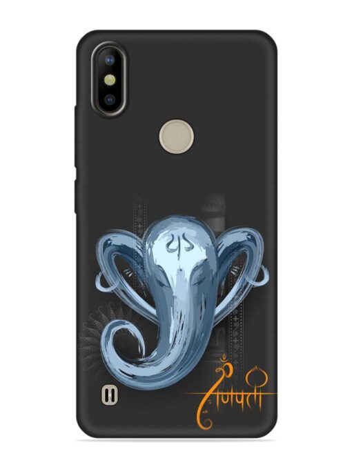 Illustration Lord Ganpati Embossed Soft Silicone Case for Tecno Camon Iace 2X Zapvi