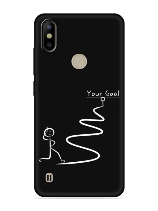 Your Goal Embossed Soft Silicone Case for Tecno Camon Iace 2X