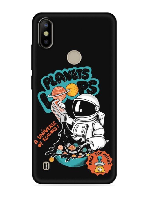 Planets Loop Embossed Soft Silicone Case for Tecno Camon Iace 2X Zapvi