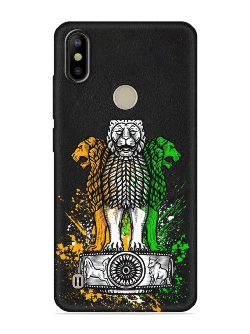 Pillars Of Ashoka Embossed Soft Silicone Case for Tecno Camon Iace 2X