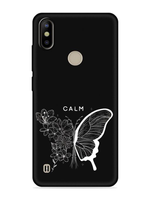 Calm Embossed Soft Silicone Case for Tecno Camon Iace 2X Zapvi