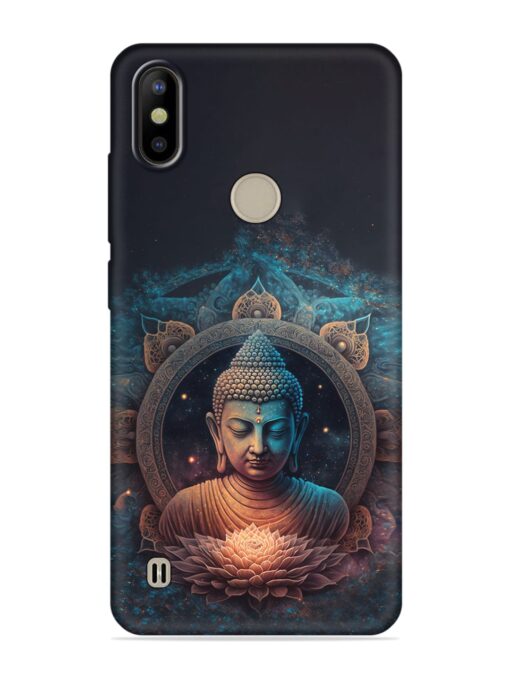 Gautam Buddha Embossed Soft Silicone Case for Tecno Camon Iace 2X Zapvi