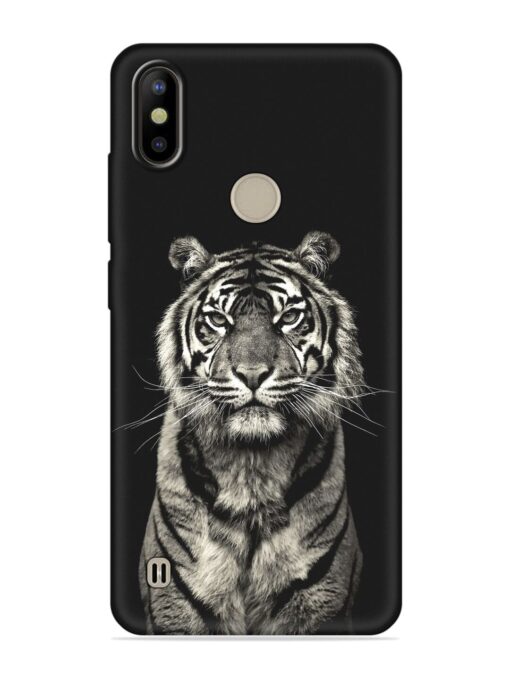 Tiger Art Embossed Soft Silicone Case for Tecno Camon Iace 2X Zapvi