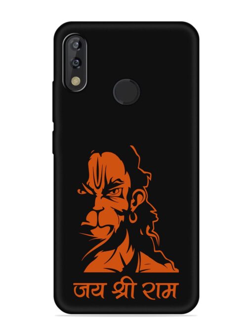 Angry Hanuman Embossed Soft Silicone Case for Tecno Camon Isky 3 Zapvi