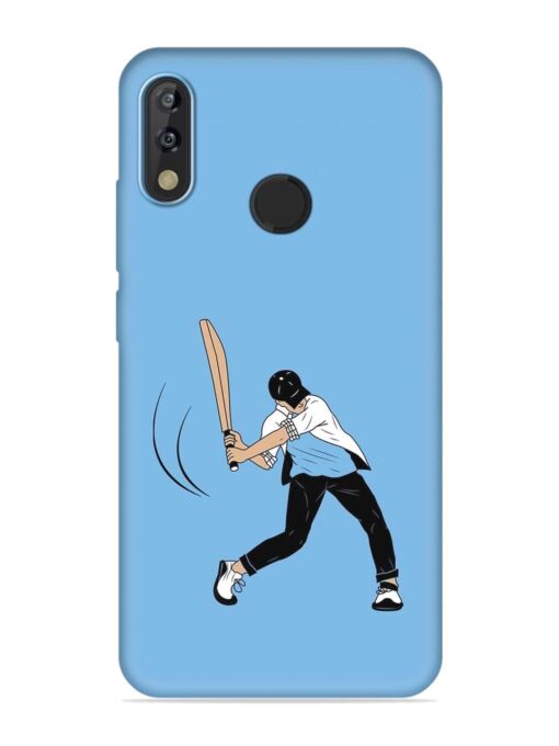 Cricket Gully Boy Embossed Soft Silicone Case for Tecno Camon Isky 3 Zapvi