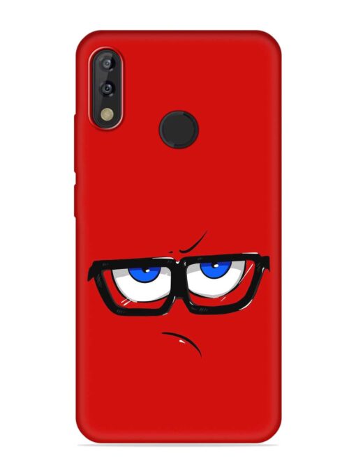 Rad Angry Face Embossed Soft Silicone Case for Tecno Camon Isky 3 Zapvi