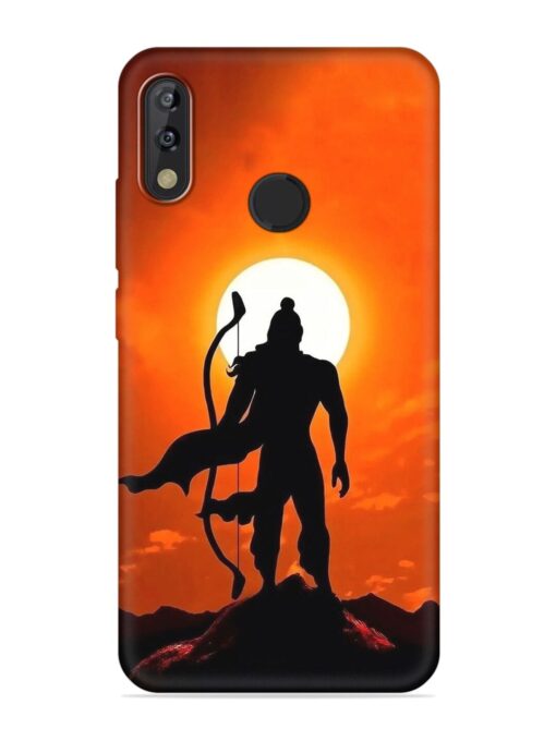 Shree Ram Embossed Soft Silicone Case for Tecno Camon Isky 3 Zapvi