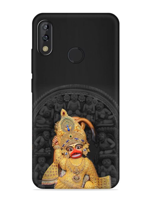 Indian Gold Hanuman Embossed Soft Silicone Case for Tecno Camon Isky 3 Zapvi