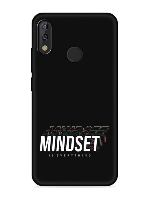 Mindset Everything Slogan Embossed Soft Silicone Case for Tecno Camon Isky 3