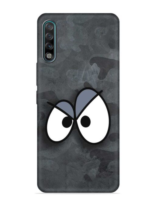 Big Eyes Night Mode Embossed Soft Silicone Case for Tecno Phantom 9 Zapvi