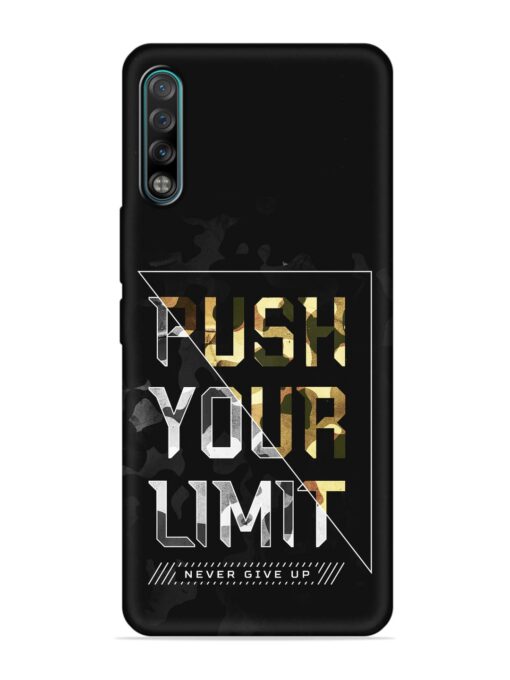 Push Your Limits Embossed Soft Silicone Case for Tecno Phantom 9 Zapvi